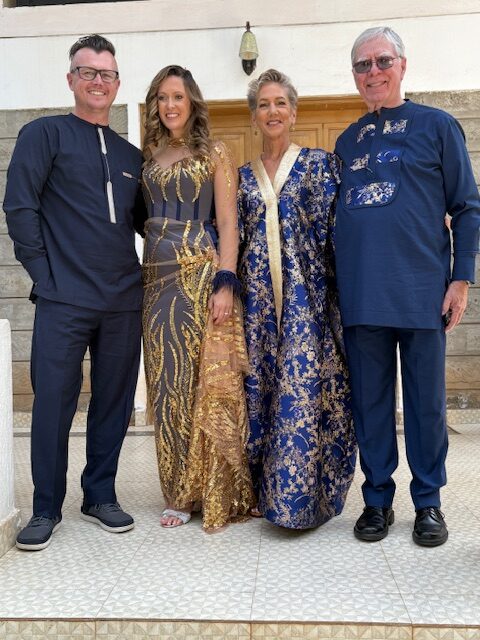 Africa! A Wedding!